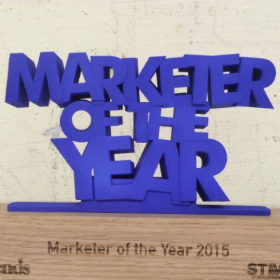 Marketer of the year Trophée